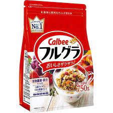 Ngũ cốc Calbee trái cây tổng hợp 750g đỏ