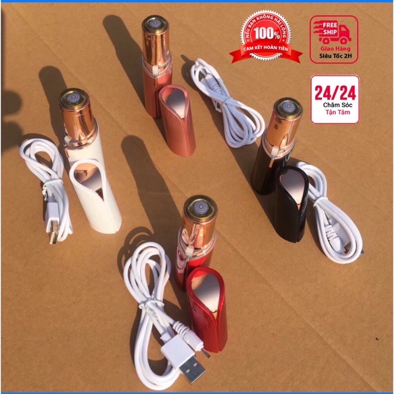 Máy cạo râu mini đa năng FLAWLESS, máy tỉa lông mặt lông mép và các loại bề mặt da