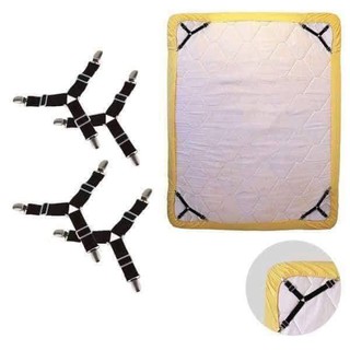 Bộ 4 chiếc kẹp ga giường chống xê dịch