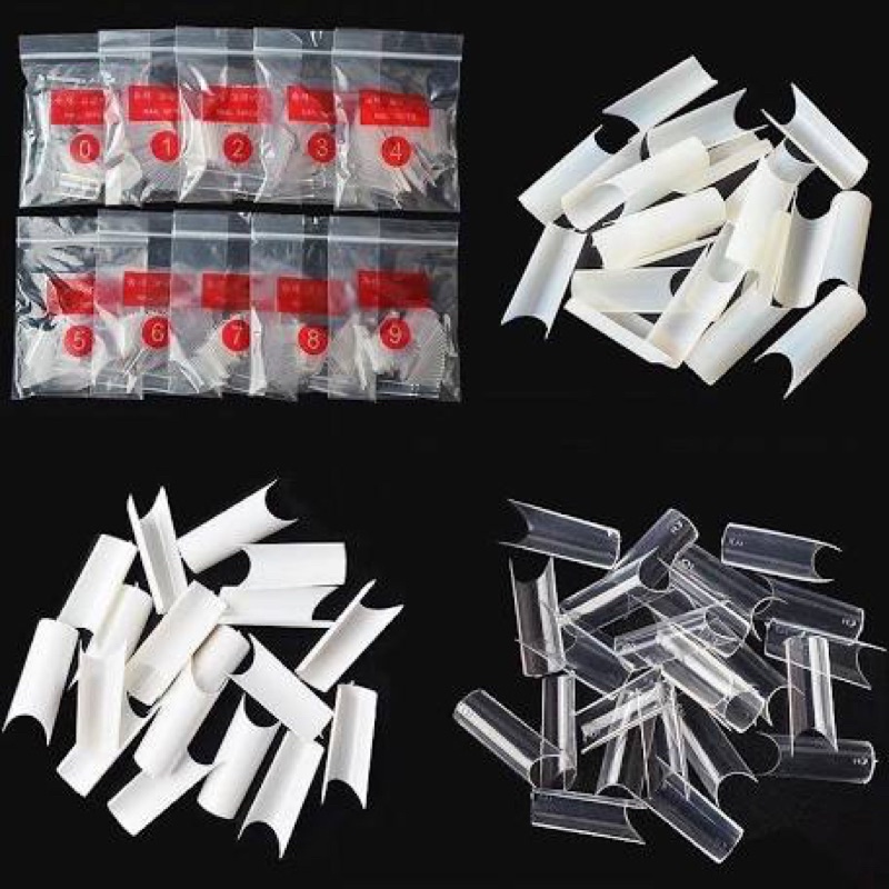 Móng típ nối đủ phom chất dẻo mỏng siêu đẹp Hàn Quốc đắp gel bột Nail chuyên dụng