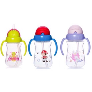 Bình uống nước ống hút 2 tay cầm UP0080 150ml cho bé - [Sỉ tận gốc]