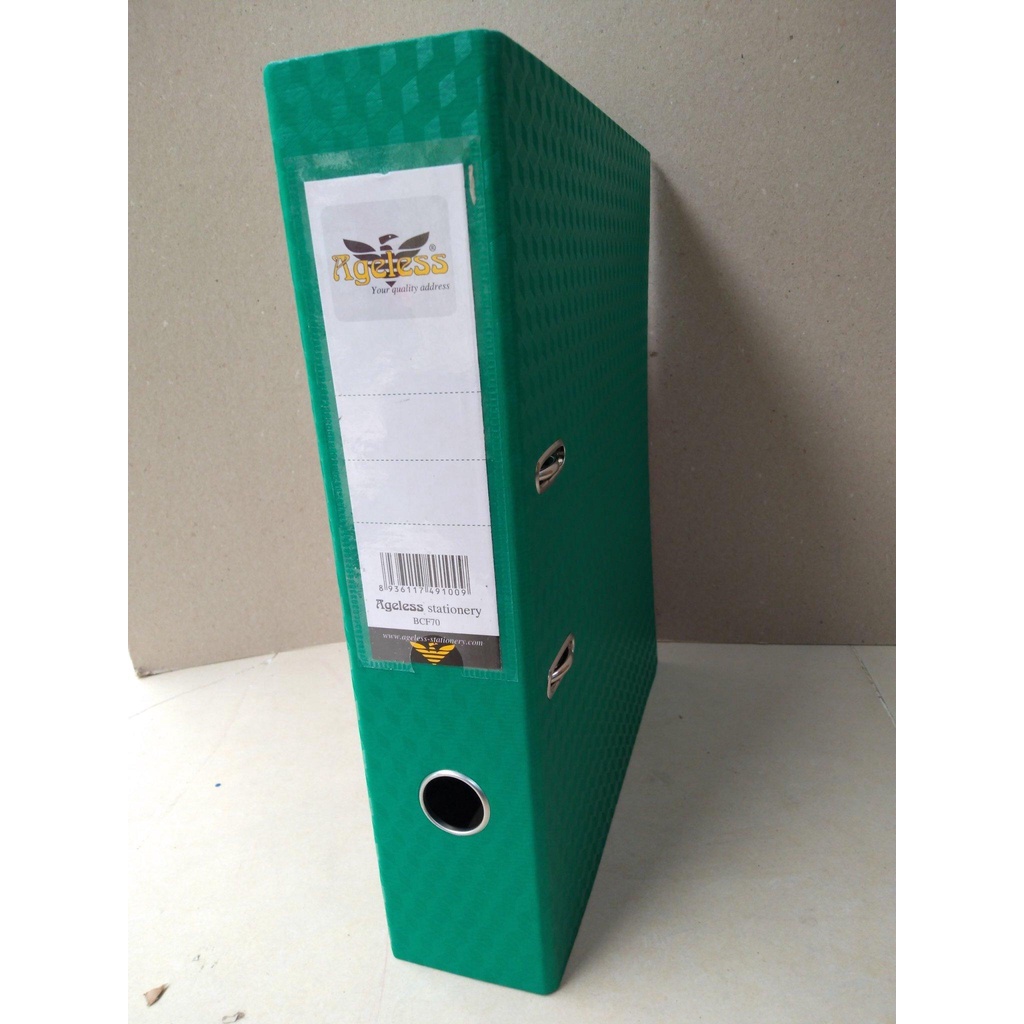 Bìa Còng Ageless F4-7cm 3 màu Xanh lá, Đỏ , Đen thích hợp cho văn phòng