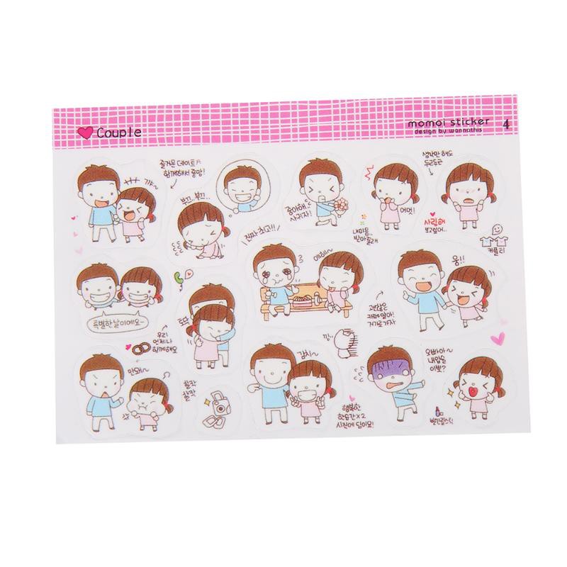 JPRICE 【COD】Miếng Dán Trang Trí Kiểu Hàn Quốc Dễ Thương Cho Bé Gái