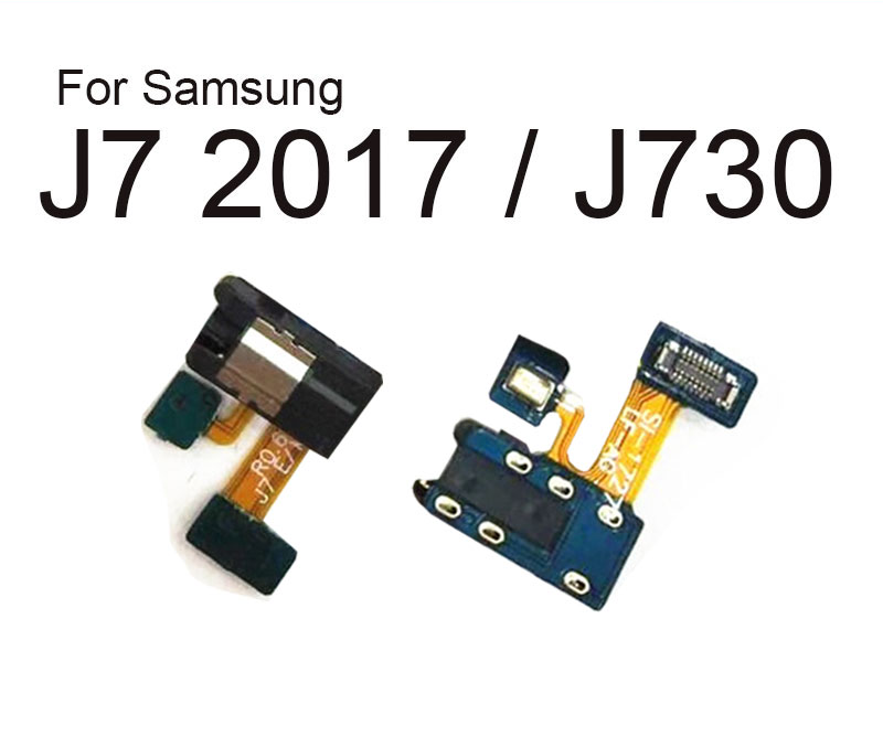 Earphone Jack Flex Cable For Samsung Galaxy J1 J3 J4 A6 Plus 2016 2017 2018 2019 J400 J350 J330 J320 J100 A600 A605 Replacement