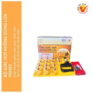 Bộ giác hơi không dùng lửa Duy Thành YGH03 (Loại C) (giấy)