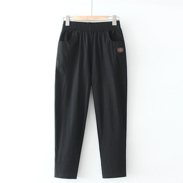 Quần baggy dài đũi nữ in logo mẫu mới cực hot HẠNH 96 TR40