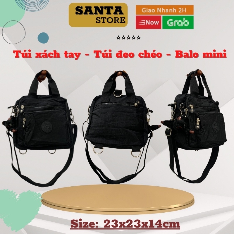 Túi xách KL3058 có dây đeo thành balo, túi đeo chéo thời trang Hàn Quốc - SANTA STORE