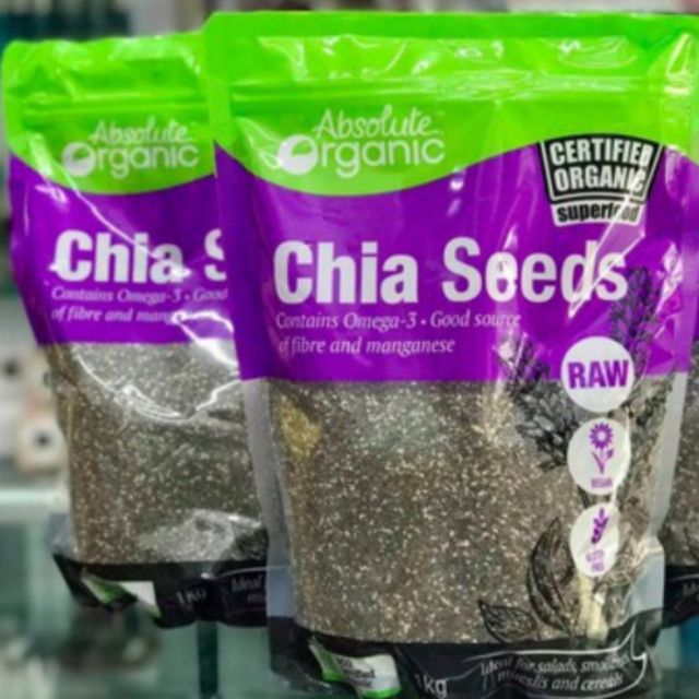1kg Hạt Chia Úc Organic Chia Seed [ mẫu mới] | BigBuy360 - bigbuy360.vn