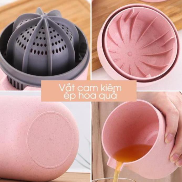 💝HÀNG CAO CẤP💝 Dụng cụ vắt cam, ép hoa quả 2in1 Cao Cấp Ecoco - Mẫu Mới 2021 - Dung Tích 400ml