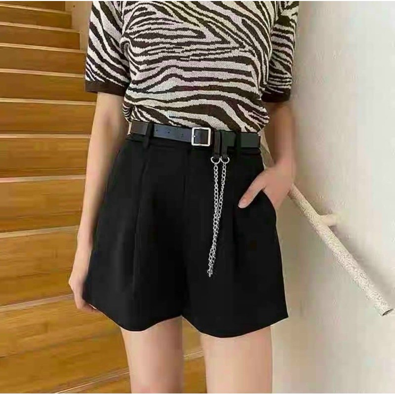 Quần Short Vải Dây Lưng | BigBuy360 - bigbuy360.vn