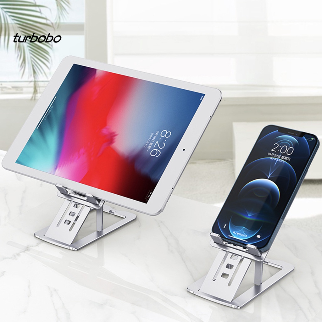 Giá Đỡ Điện Thoại / Máy Tính Bảng Để Bàn Bằng Hợp Kim Nhôm Mỏng Có Thể Gập Gọn T609