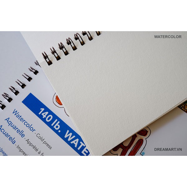 Sổ vẽ màu nước Strathmore Visual Journal - Watercolor 300gsm - Khổ A5