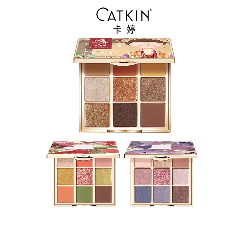 Bảng phấn mắt CATKIN 9 màu 14.4g chuyên dụng cho nhiều phong cách trang điểm