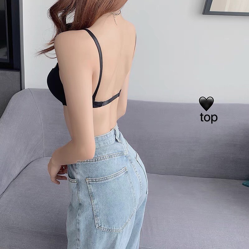 Áo ngực cài trước có điều chỉnh vòng lưng mút mềm 2cm