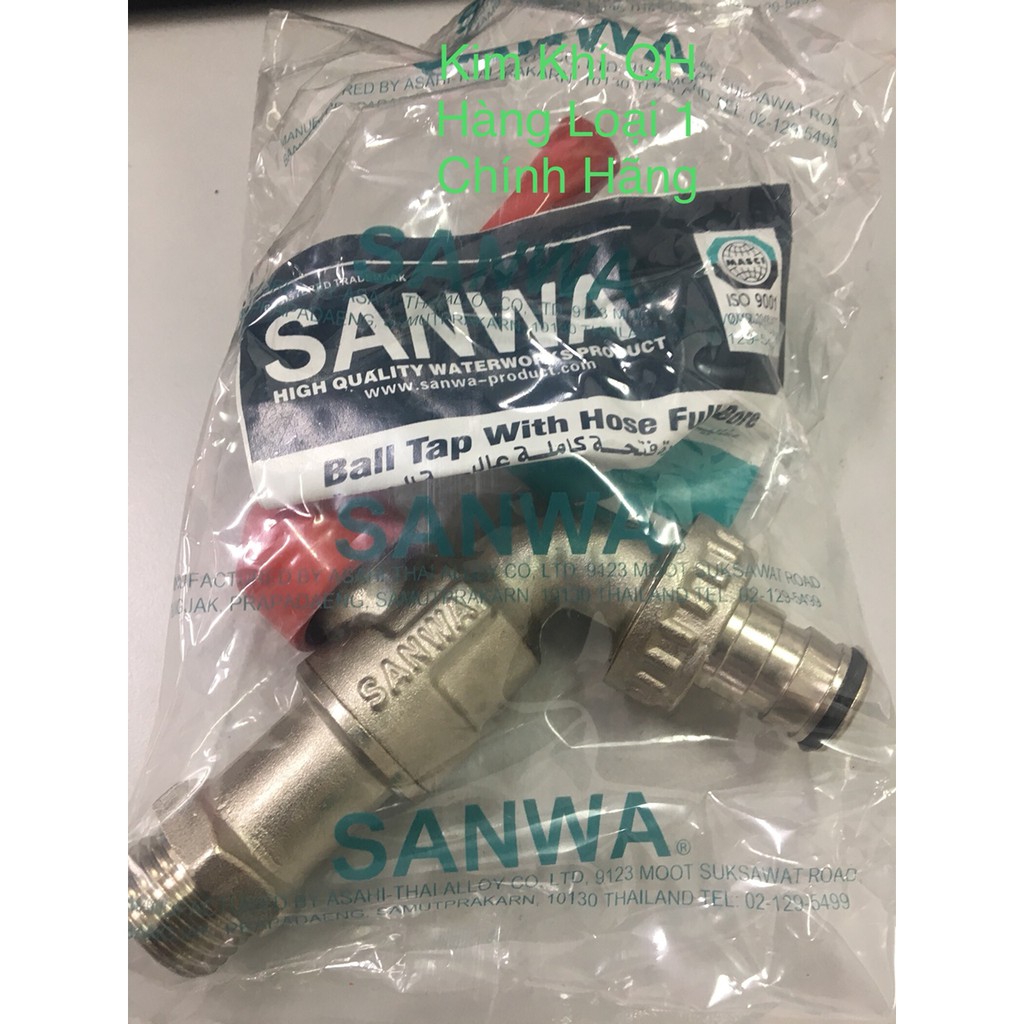 Vòi nước có tay gạt SANWA Thái Lan Hàng LOẠI 1 chính hãng