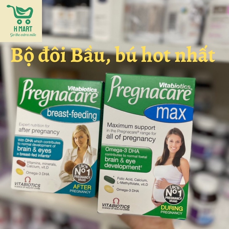 Vitamin tổng hợp cho bà bầu Pregnacare Max Uk