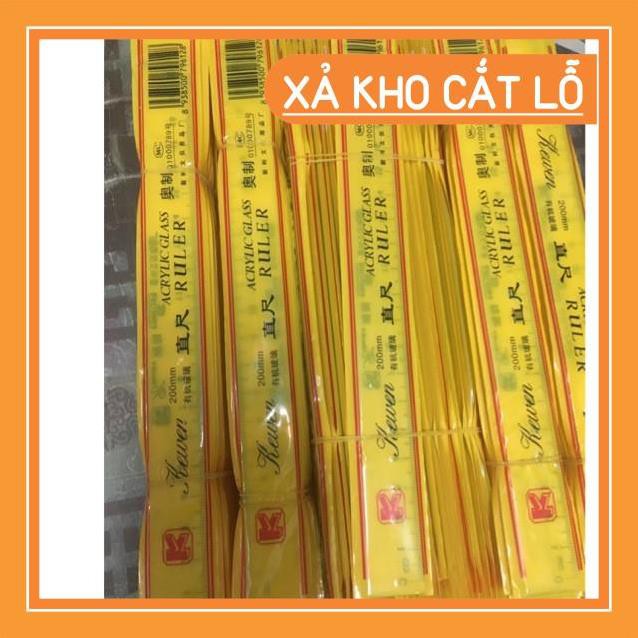(Siêu sale) Thước kẻ khắc vạch khắc số không sợ mờ
