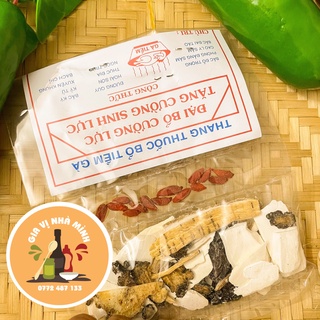 Gia vị gà tiềm, thang bổ tiềm gà- gói