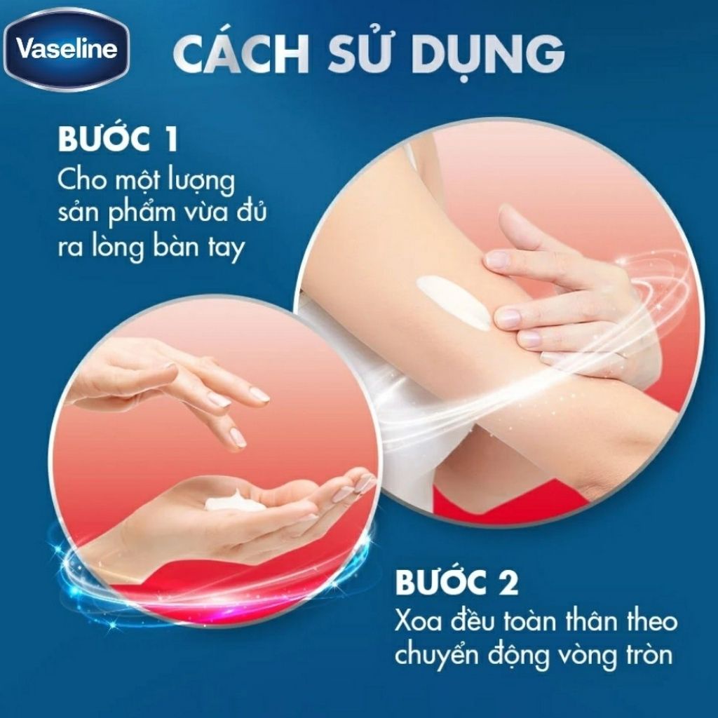 Sữa Dưỡng Thể Vaseline 725ml Body Lotion - Trắng Da ,Mịn Màng, Cấp Ẩm Chuyên Sâu , Phù Hợp Cho Làn Da.