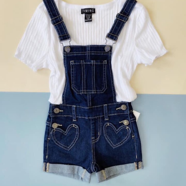 Yếm short Jean cho bé gái siêu xinhhhh