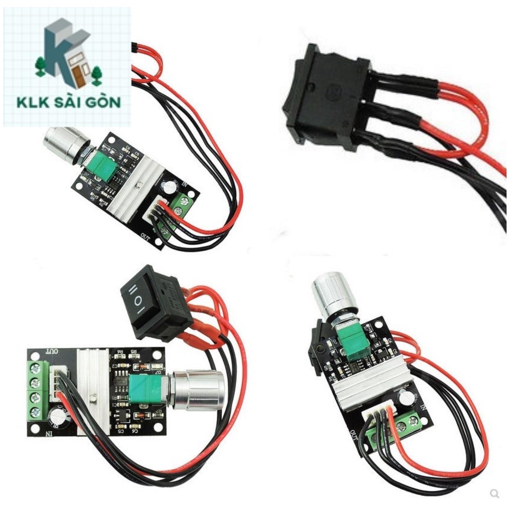 Bộ điều khiển tốc độ động cơ DC PWM