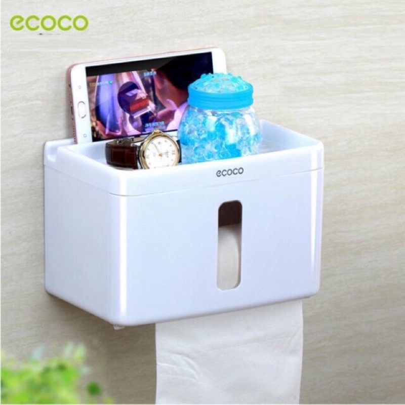 🌸 HỘP ĐỰNG GIẤY VỆ SINH ĐA NĂNG ECOCO