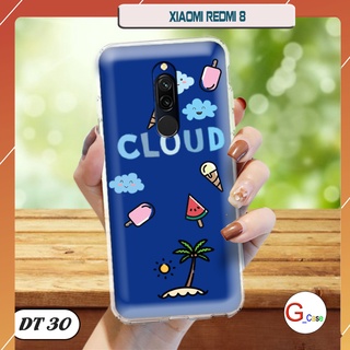 Ốp lưng điện thoại Xiaomi REDMI 8 dẻo trong in hình