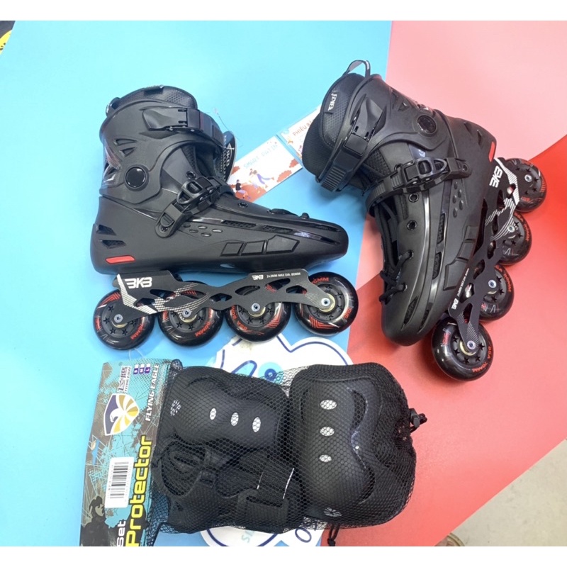 Full combo giày patin Flying Eagle BKB B5S cao cấp