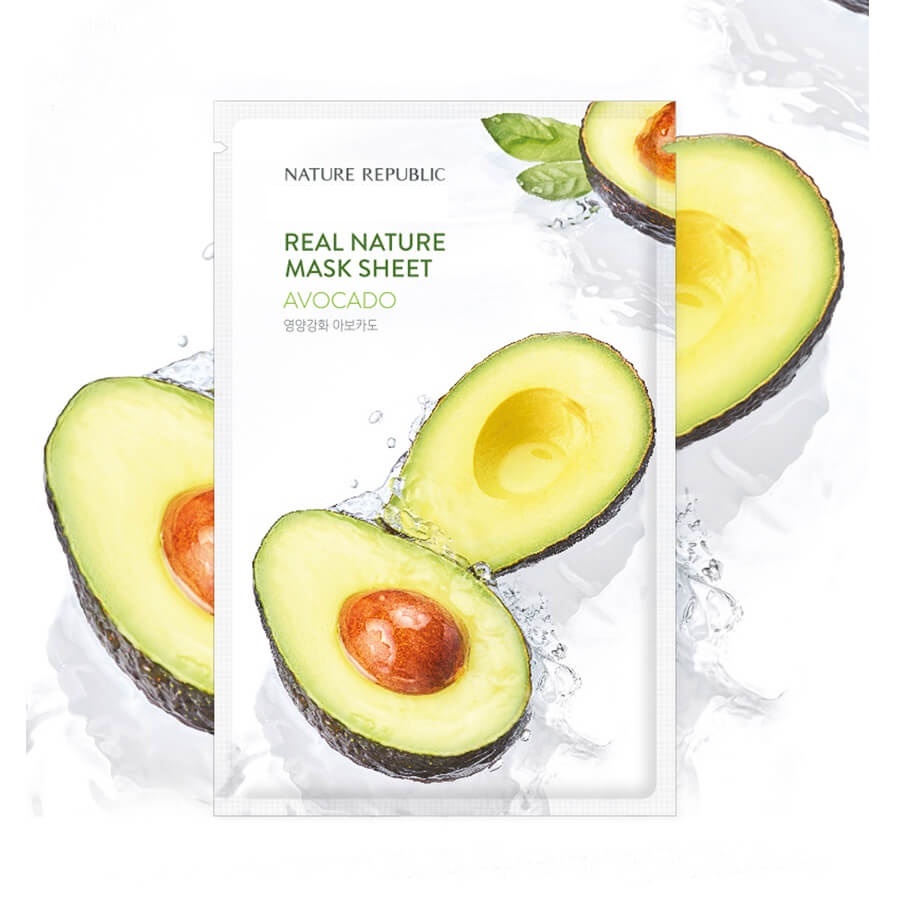Mặt nạ Nature Republic Real Nature Mask Sheet Hàn Quốc 23ml dưỡng trắng cấp ẩm giảm mụn
