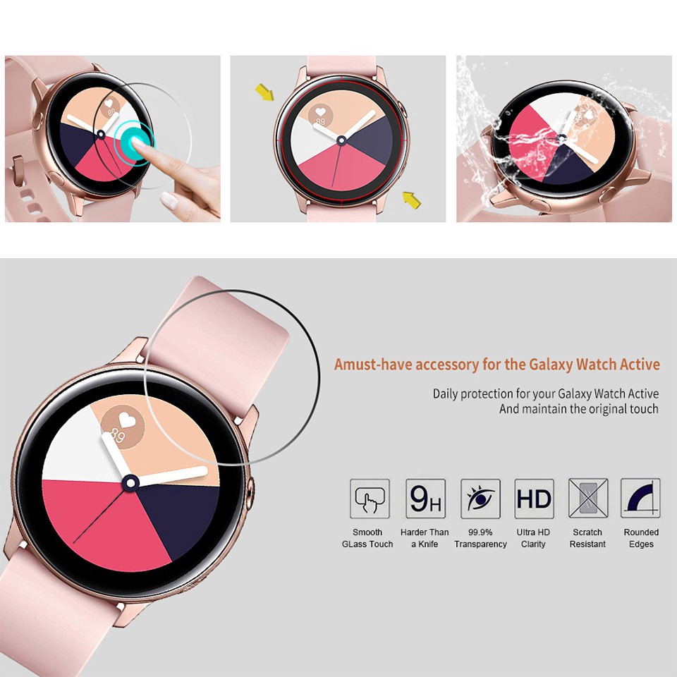Set 5 miếng dán TPU bảo vệ màn hình cho Samsung Galaxy Watch Active 40/44MM
