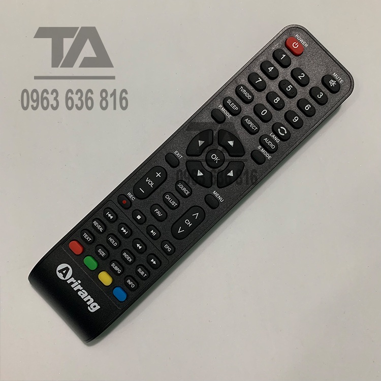 Remote Điều khiển tivi Arirang LED/LCD