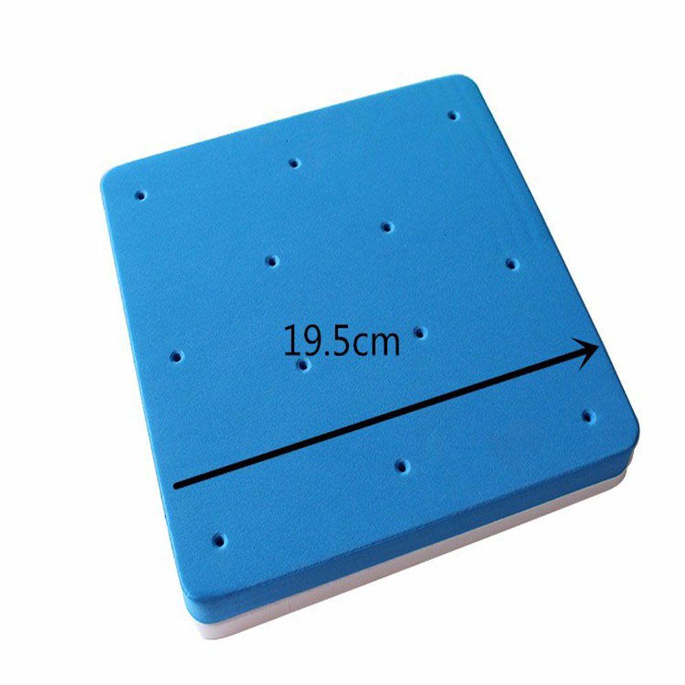 AUGUSTINA Khuôn Xốp Khô Tạo Hình Kẹo Đường Hình Vuông 12 Lỗ Trang Trí Bánh Kem