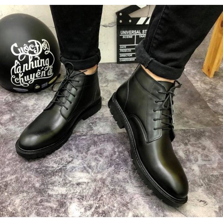 Chelsea Boots Classic, giày bốt nam , Đế cao su mềm , Siêu Nhẹ , Đế Cao , Mẫu Thời Trang