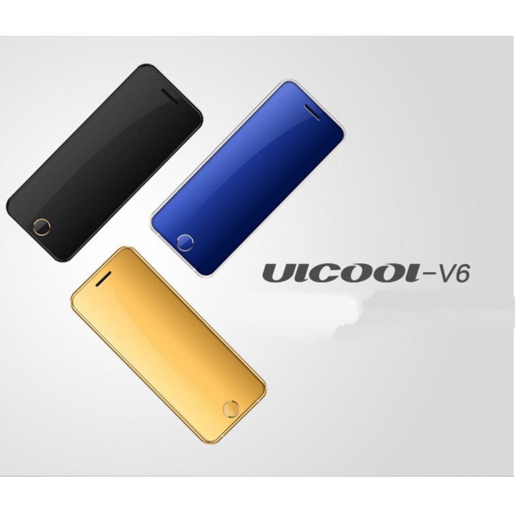 Điện thoại mini siêu mỏng 2 sim UICOOL V6 tràn viền - King Of Prussia