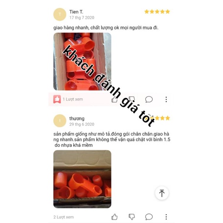 10 cái máng uống cho gà , vịt , chim loại gắn chai