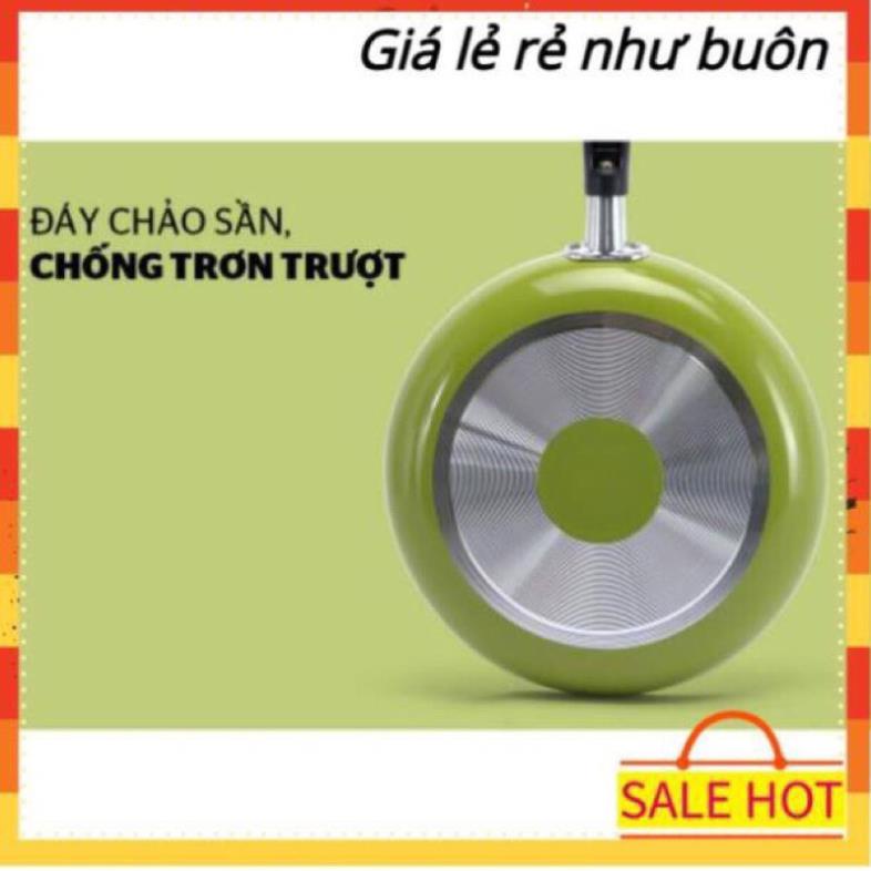 Chảo Xanh Chống Dính Hợp Kim Nhôm Mẫu Mới Năm Nay