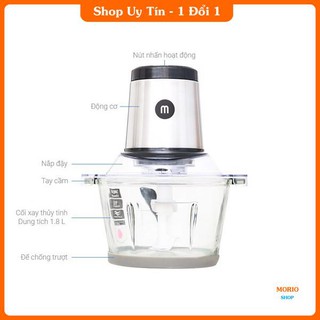 Máy xay thịt đa năng Mishio MK-135 1,8L