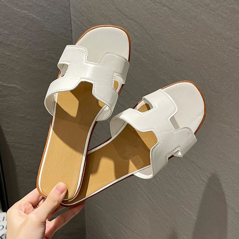 XIELUAIZTA Dép Xăng Đan Đế Bằng Thoải Mái Thời Trang Mùa Hè Cho Nữ size 35-41