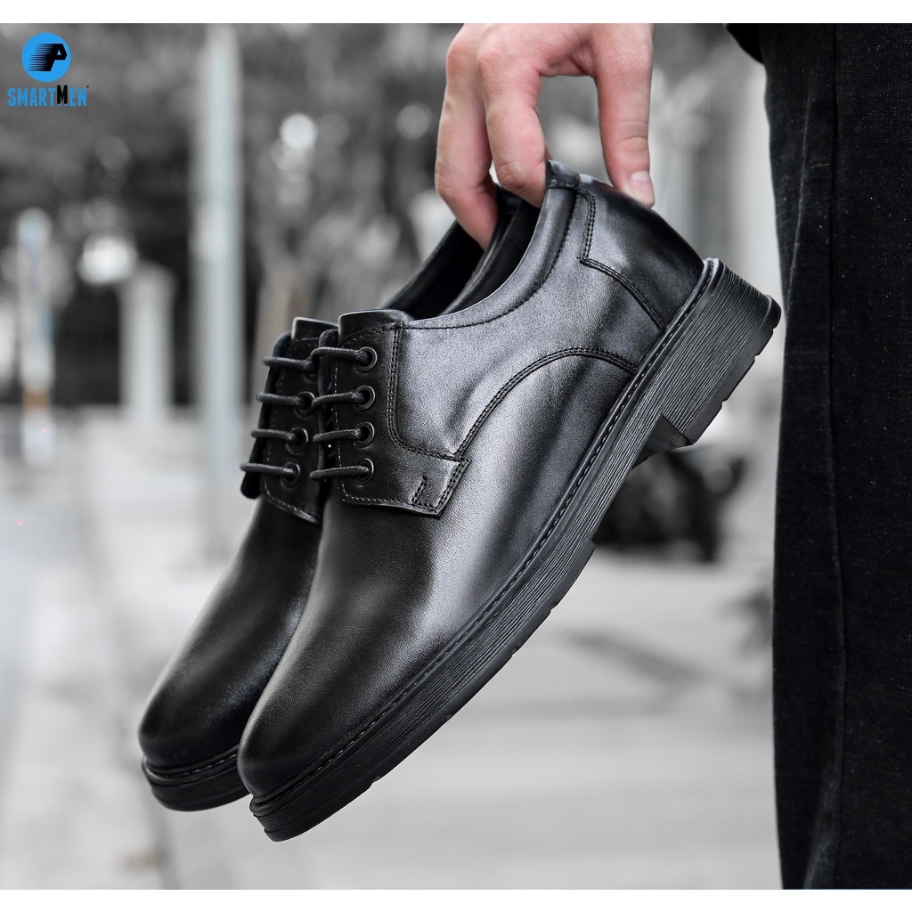 Giày thể thao Tăng chiều cao Da bò SMARTMEN GD211-D