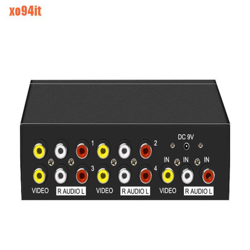 Bộ Chia 4 Cổng Rca Av 4 Cổng Chuyên Dụng | BigBuy360 - bigbuy360.vn