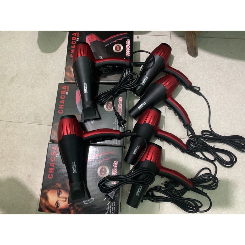 Sấy tóc tiệm/salon Sấy tóc CHACBA 8800 công suất 5000w 2 chiều nóng lạnh
