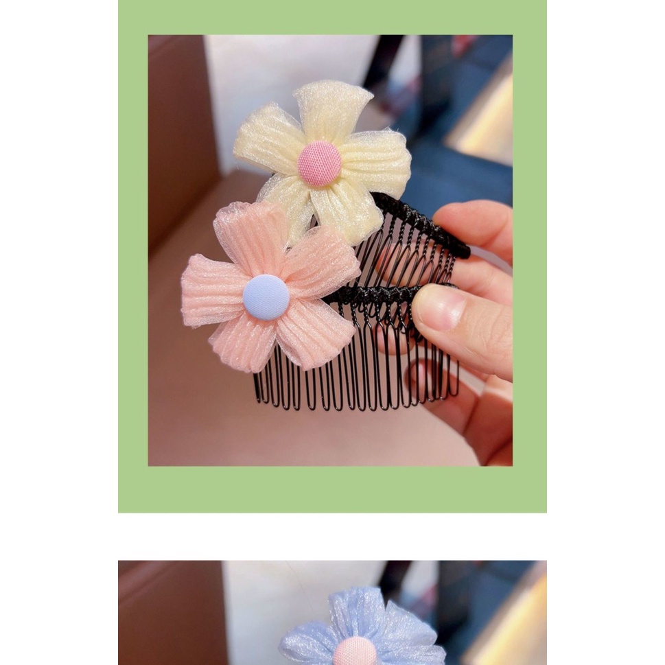 Kẹp Tóc Mái Hoa Gãy Cho Bé Gái