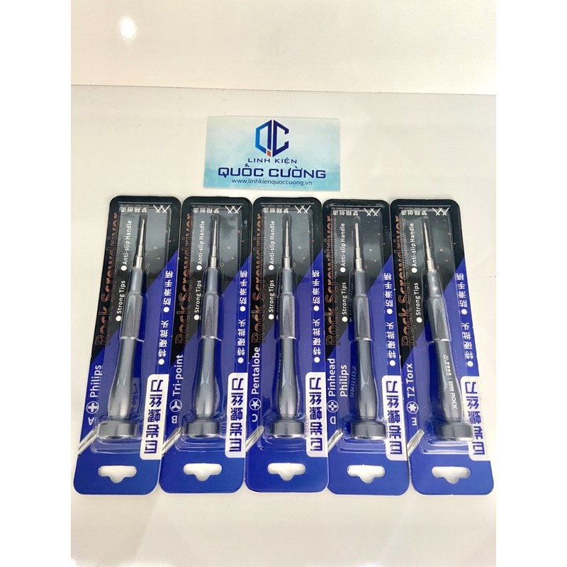 Vít Rock Mega iDea Qianli siêu cứng đủ mã 0.6/ 0.8/ 1.2/ 2.5/ T2