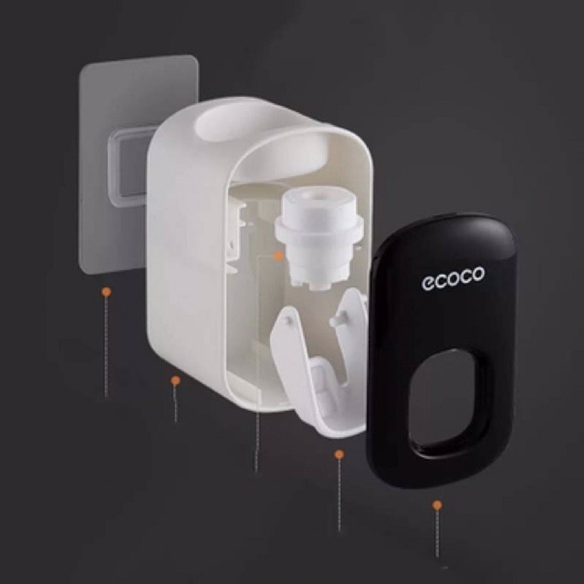 Ecoco E1922 Dụng Cụ Nhả Kem Tiện Lợi, Sạch Sẽ, Hàng Chuẩn, Phụ Kiện Nhà Vệ Sinh