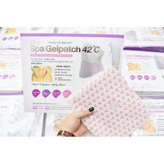 Miếng dán tan mỡ bụng Spa Gel Patch & Nature Global 42°C