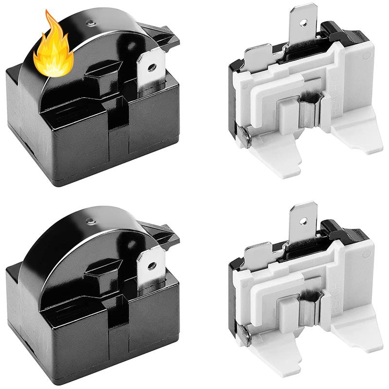 Rơ Le Khởi Động Tủ Lạnh 1 Pin QP2-4.7 PTC 1 Pin Và Bảo Vệ Quá Tải 6750C-0005P