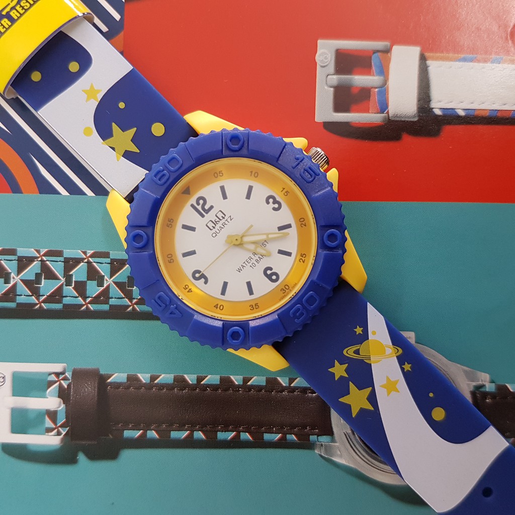 Đồng hồ trẻ em Q&Q Citizen VQ96J018Y dây nhựa thương hiệu Nhật Bản | BigBuy360 - bigbuy360.vn