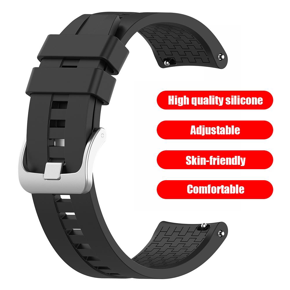 Dây Đeo Silicon 22mm Cho Đồng Hồ Thông Minh Amazfit Gtr 47mm