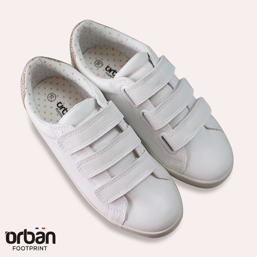 Giày sneaker Urban UG1732 quai dán in mặt cười dễ thương