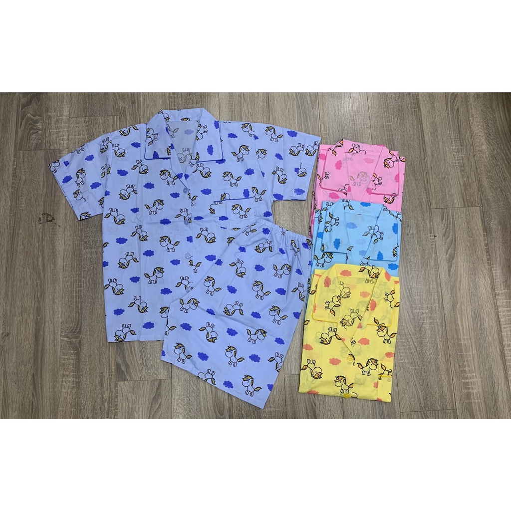 Đồ Bộ Pijama in hoạ tiết kỳ lân nhí nhảnh form to | BigBuy360 - bigbuy360.vn